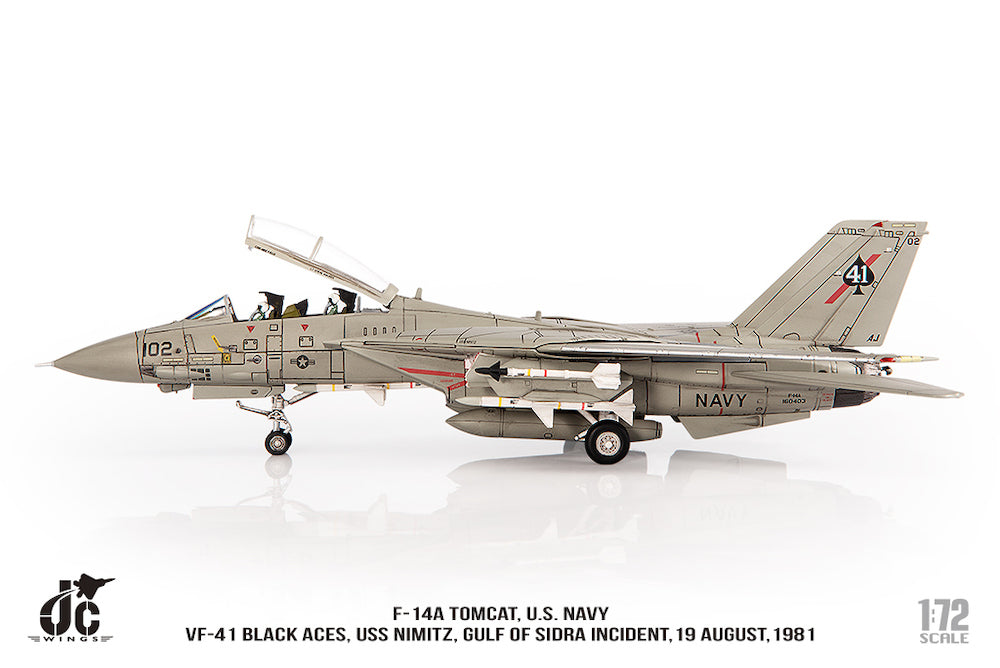 JC Wings 【お取り寄せ】F-14A VF-41 ブラックエイセス USS ニミッツ