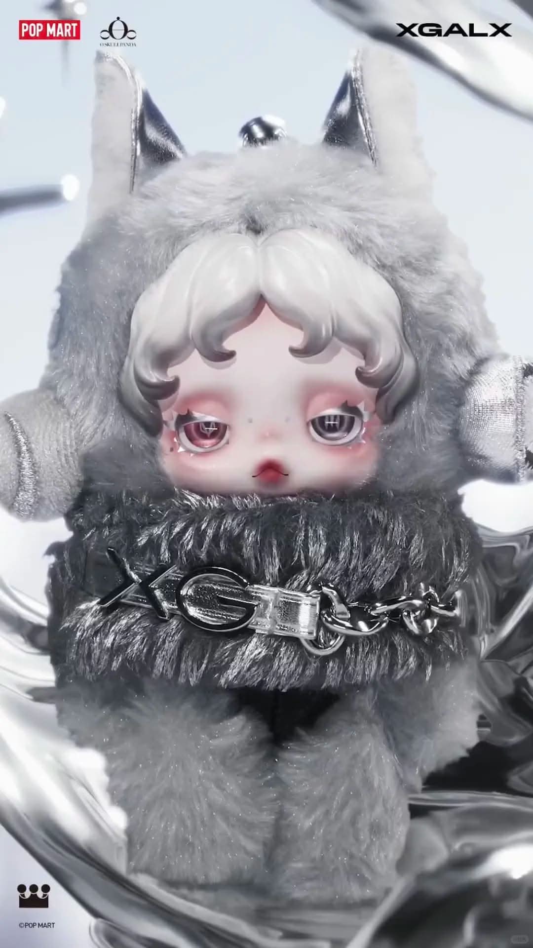 SKULLPANDA XG Plush Doll Pendant (Japan Exclusive) – toptoylands