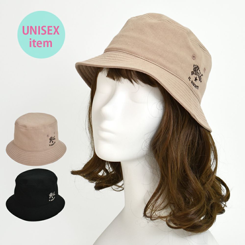 イルビゾンテ (IL BISONTE) バケットハット 帽子 ハット バケハ 54242
