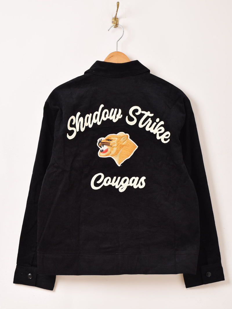 2色展開】Backers 刺繍入り コーデュロイジャケット「Shadow Strike