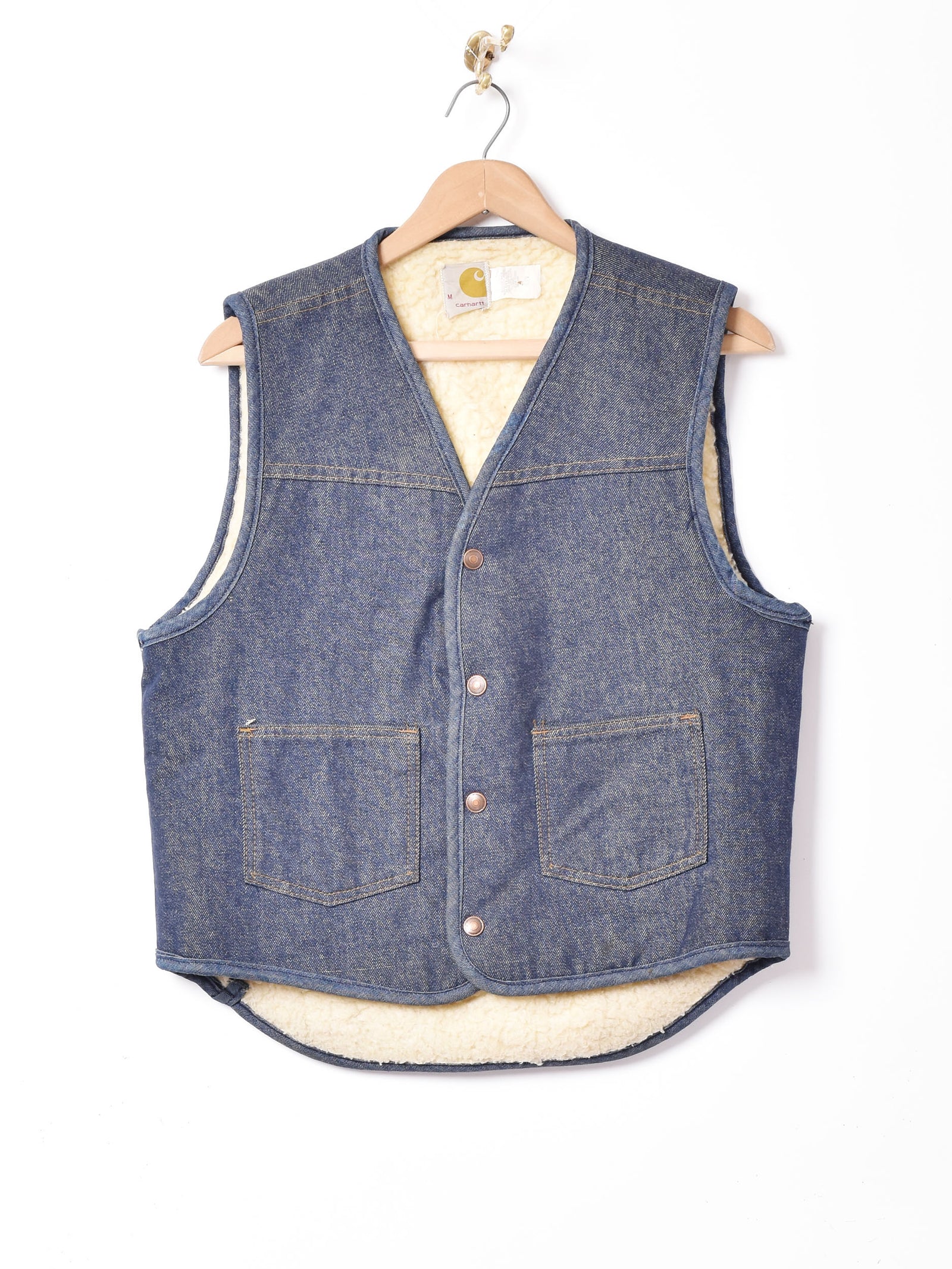 carhartt 内ボア デニムベスト – 古着屋Top of the Hillのネット通販サイト