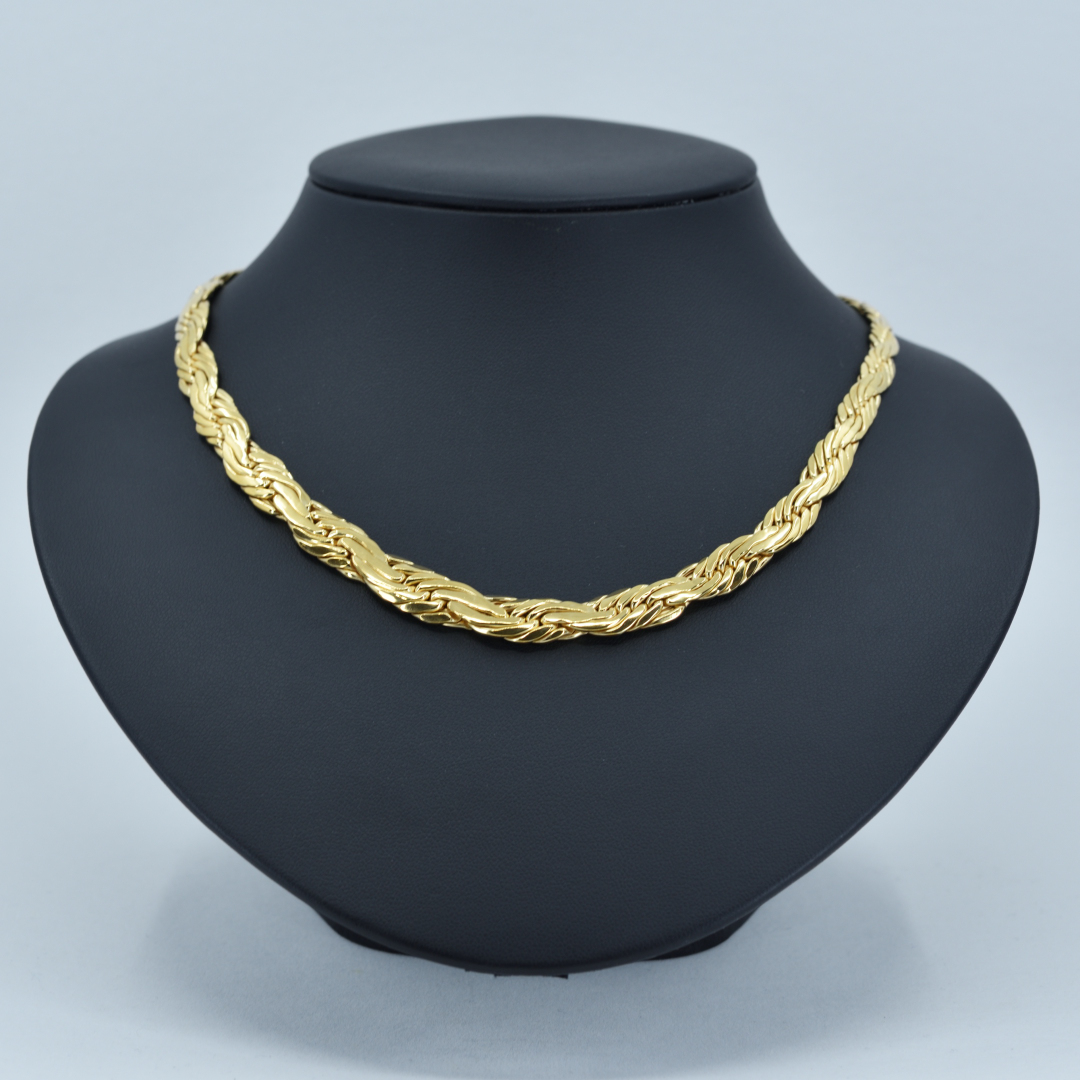 K18 ITALY デザインネックレス 44cm | 中古通販 | 【公式】TORAFUKU(虎福)