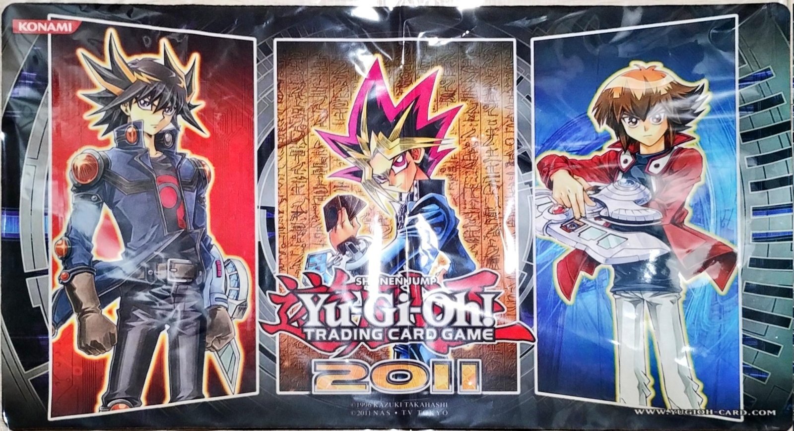 武藤遊戯＆不動遊星＆遊戯十代」プレイマット 【サプライ】【プレイ