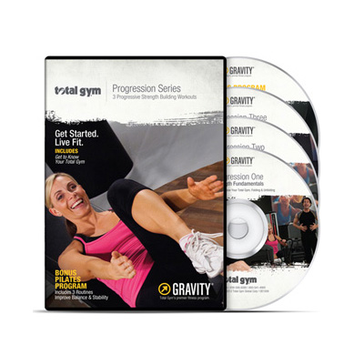 Total Gym Progression Series 4 DVD Set | Total Gym