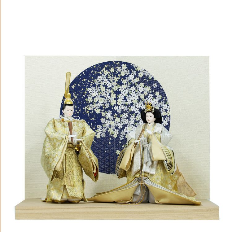 東之華 立雛飾り「大夢」 | トラディショナル 親王飾り | 人形の東玉