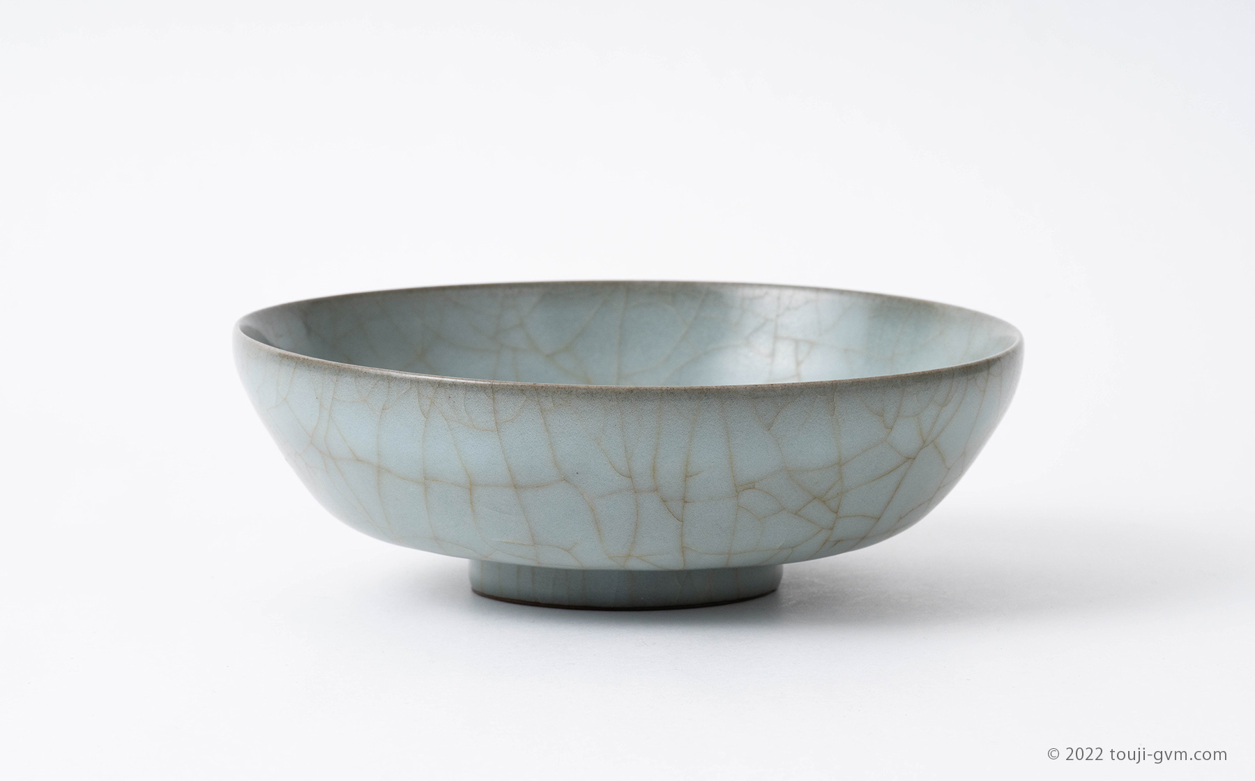 南宋官窯青磁鉢 – Guan ware Celadon Bowl | 陶磁オンライン美術館ー
