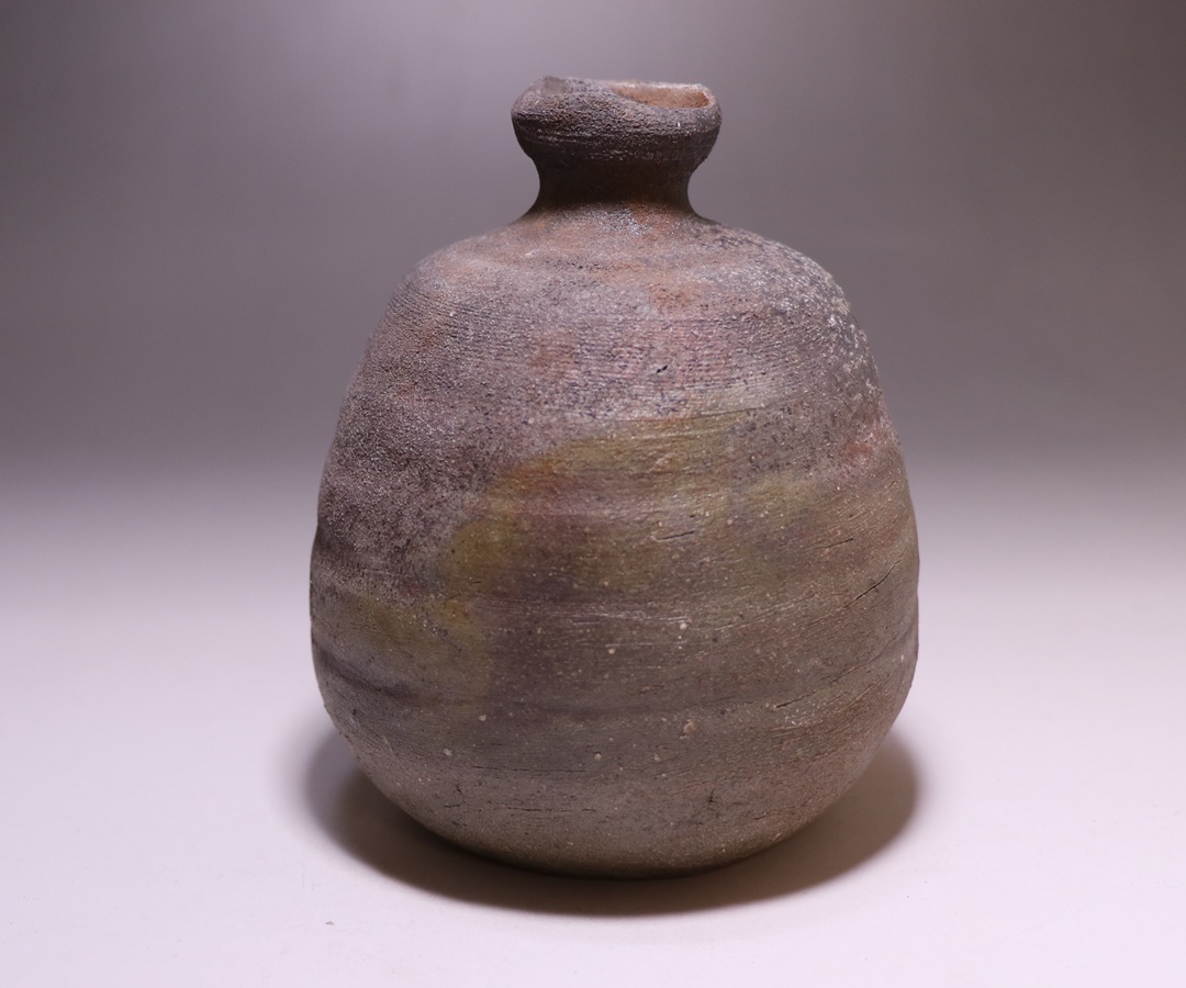 中村和樹 作 「備前窯変徳利」 ～備前焼専門卸小売店 川口陶楽苑～