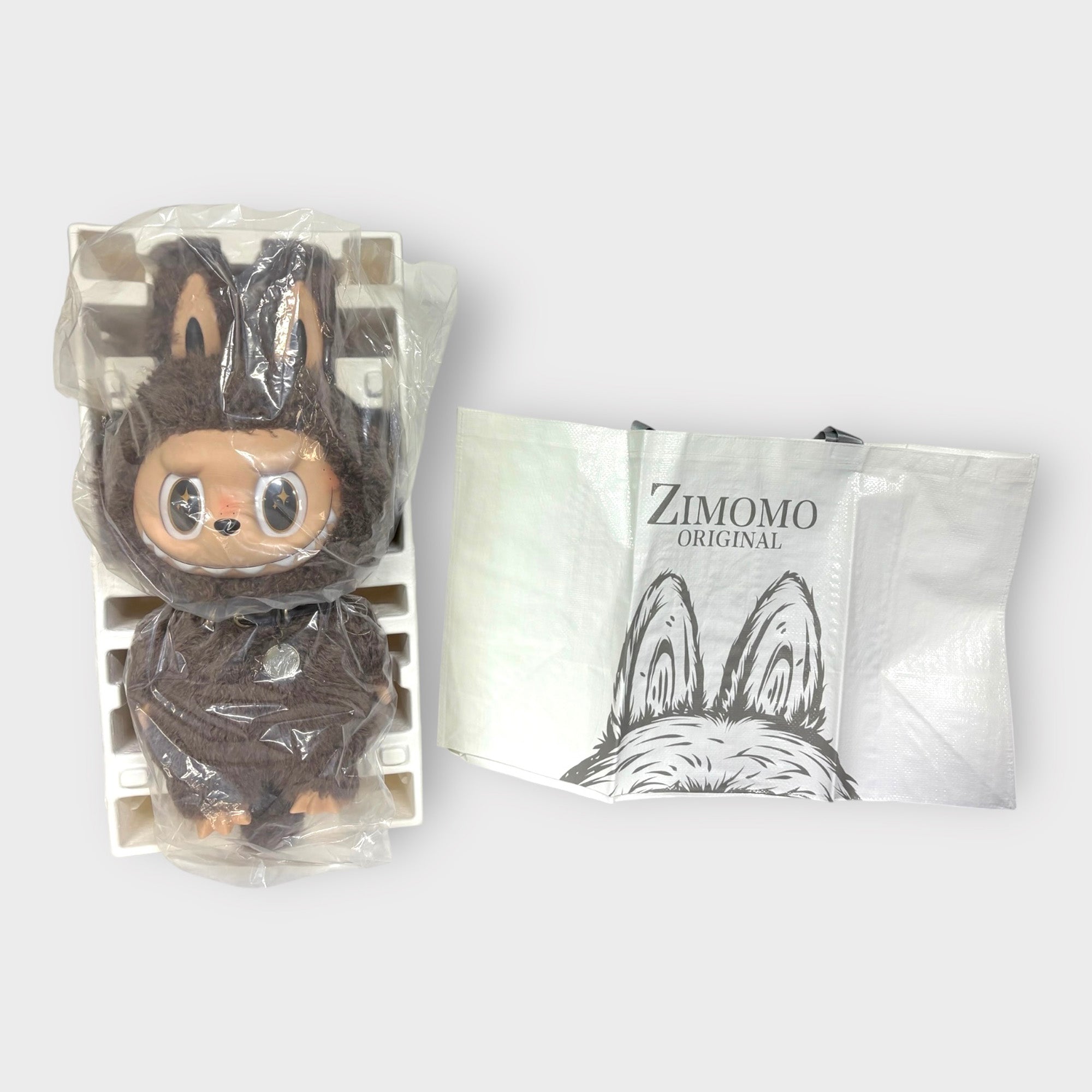 Pop Mart The Monsters ZIMOMO I Found You Vinyl Doll & Tote Bag