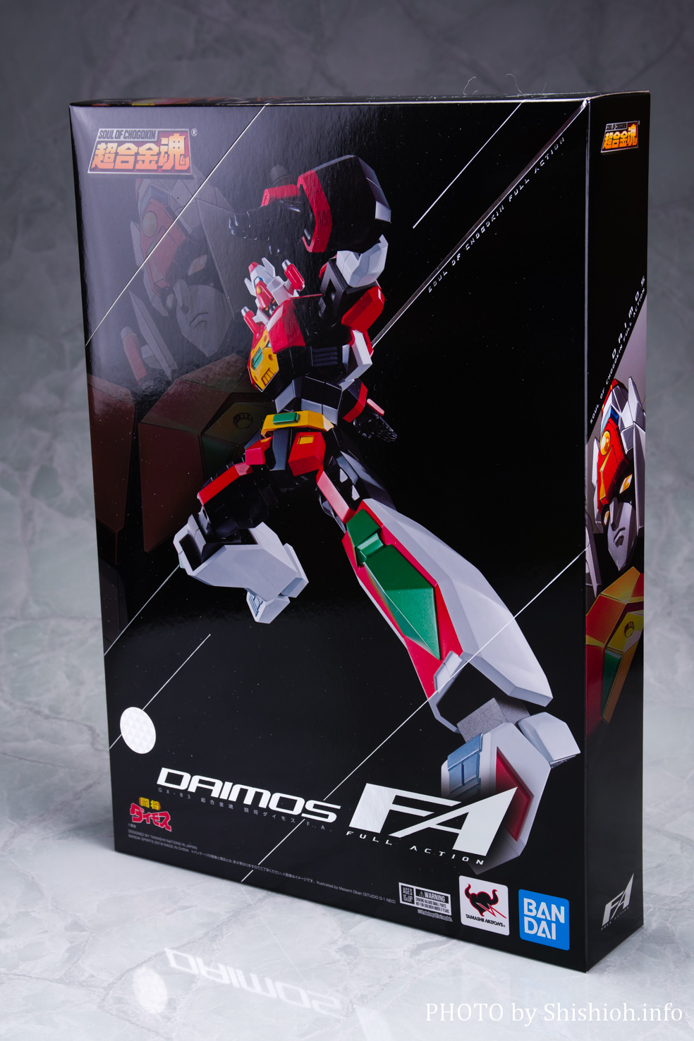 レビュー】 超合金魂 GX-83 闘将ダイモス F.A.