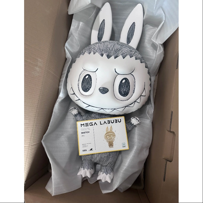 Labubu The Monsters MEGA Labubu 1000% Sketch 2024 LIMITED – TOYSEZ
