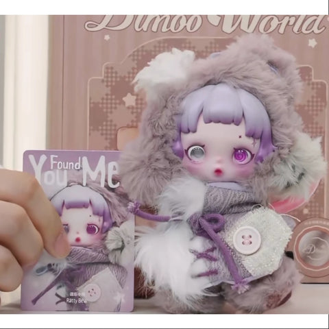 Skullpanda You Found Me Series Plush Doll Pendant Ratty Bear – TOYSEZ