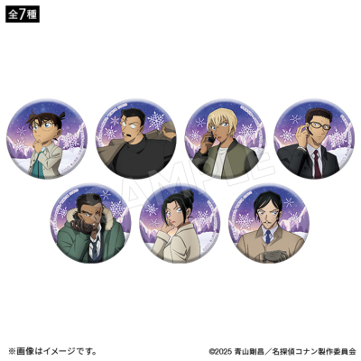 名探偵コナン 隻眼の残像 缶バッジ コナンプラザ 諸伏高明 42個 名探偵