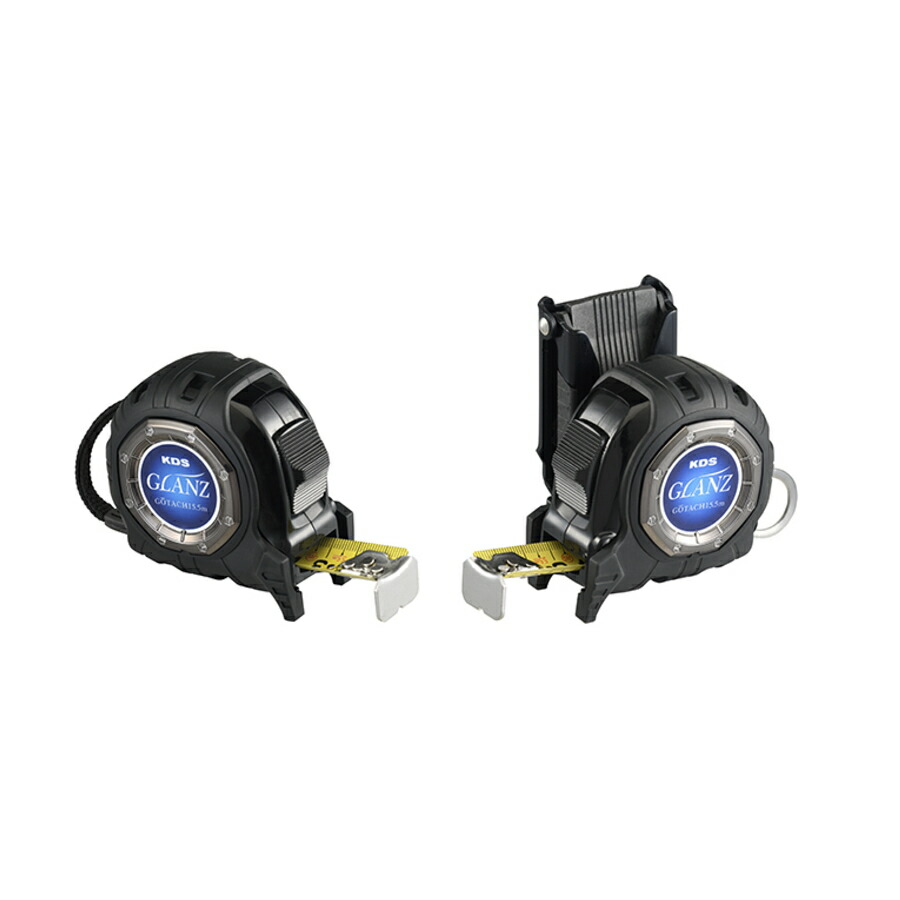 楽天市場】ムラテックKDS GLANZ コンパクト 25巾 5.5m コンベックス 左