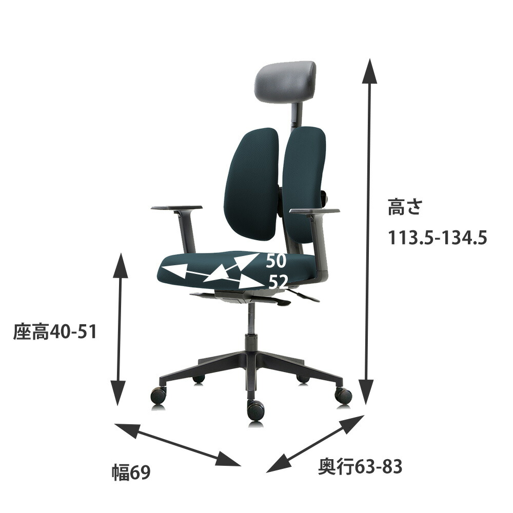 楽天市場】デュオレスト NEXT1 ヘッドレスト 肘付き DUOREST オフィス