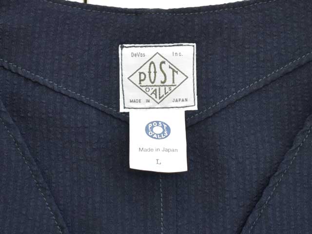 楽天市場】POST OVERALLS (ポストオーバーオールズ) ベスト Royal