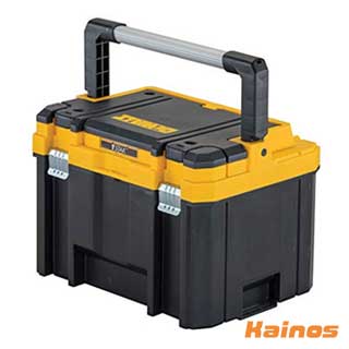 楽天市場】【廃番】DEWALT TSTAK オーガナイザー付ラージボックス