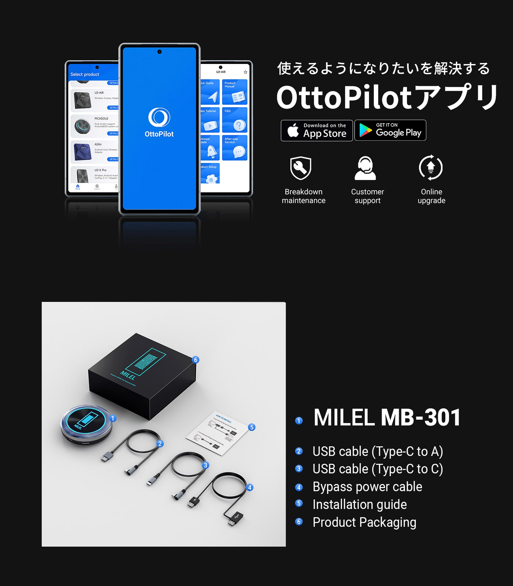 楽天市場】MILEL MB-301 Wi-Fiルーター機能付き(Bluetoothエアマウス