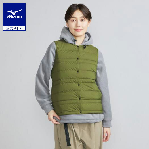 楽天市場】ミズノ公式【吸湿発熱】ブレスサーモコンパクトダウンベスト