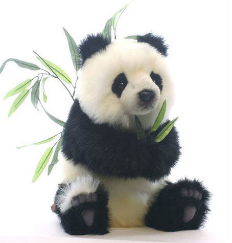 楽天市場】ハンサ【HANSA】リアルぬいぐるみ仔ジャイアントパンダ 44cm
