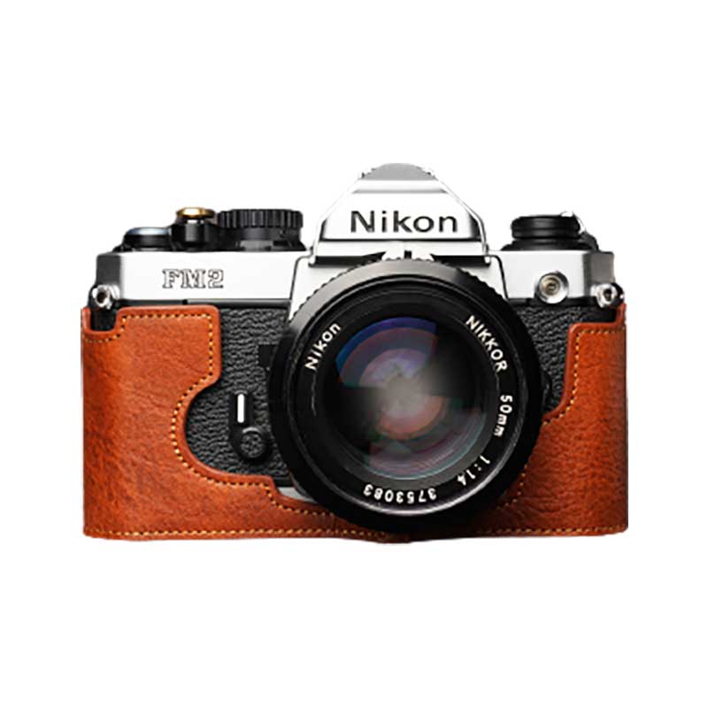 楽天市場】Nikon FM2 FM FM2n FE FE2 用 レザー ケース Volcano