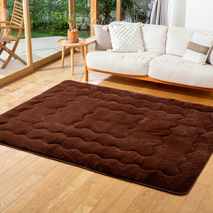 楽天市場】7層構造ぽかぽか蓄熱ラグ 190×240cm ラグ おしゃれ