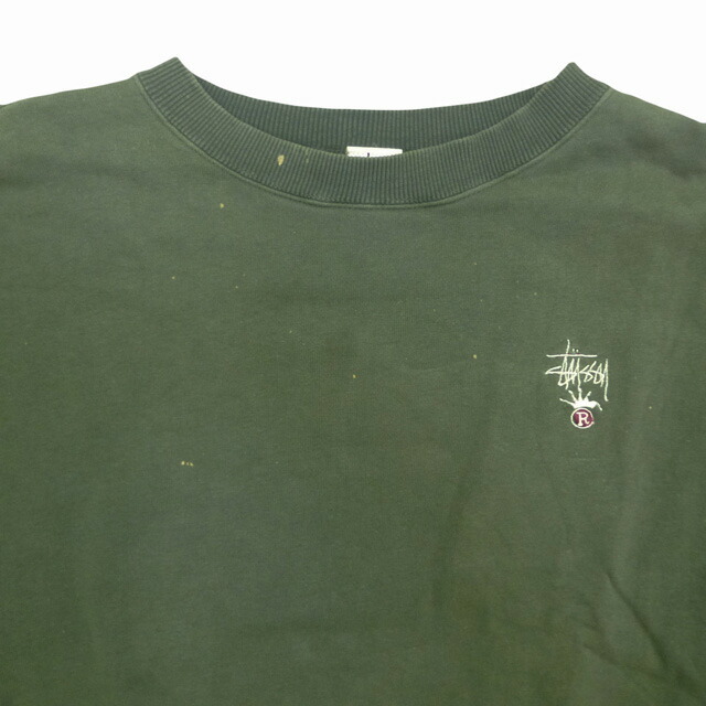 楽天市場】Used 90's 初期白タグ Made in USA Old Stussy Crew Sweat