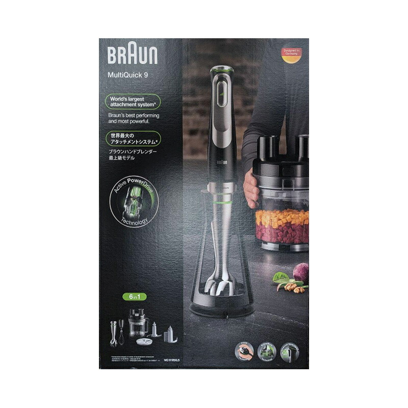 楽天市場】【新品 箱不良】BRAUN ブラウン マルチクイック9 ハンド