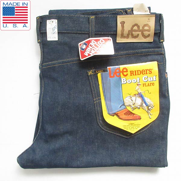 楽天市場】希少 新品 70's USA製 Lee リー 200-0341 ブーツカット