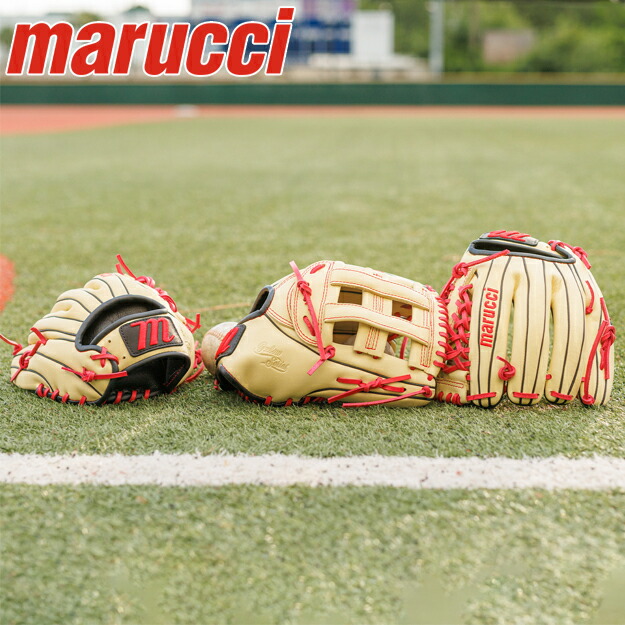 楽天市場】【型つけ無料！海外発売モデル】 Marucci 軟式用グラブ 外
