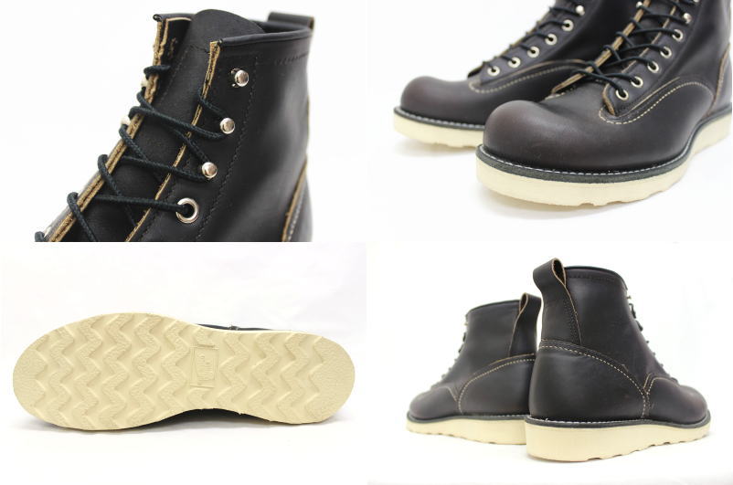 楽天市場】【送料無料】REDWING 2914 6インチ ラインマンブーツ 黒