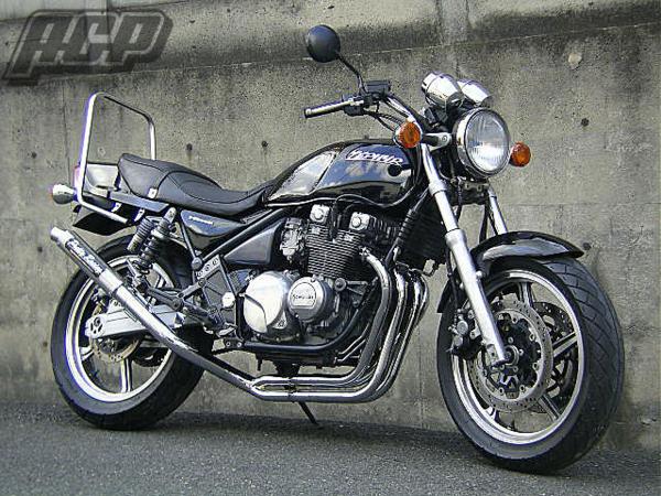 楽天市場】プリティー製 ゼファー400 流 タイプ1 4-2-1 マフラー