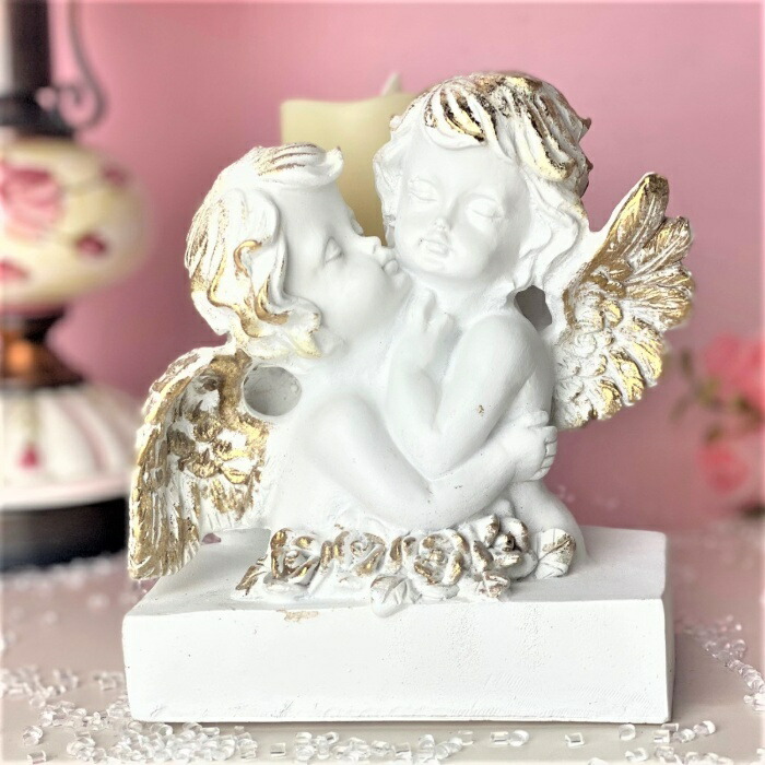 楽天市場】≪天使 置物＊天使雑貨＊エンジェル雑貨≫【LEDキャンドル