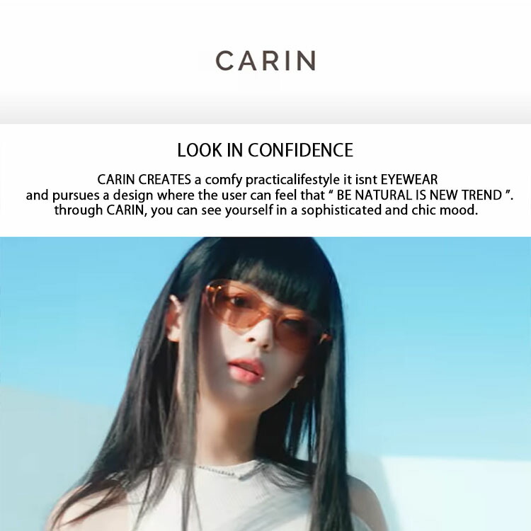 楽天市場】CARIN カリン サングラス KRISTEN R ERICA SUNGLASS 韓国