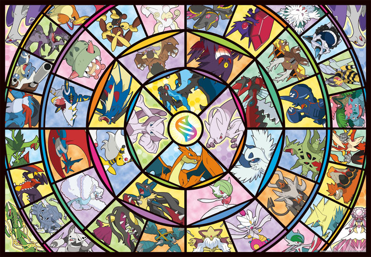 楽天市場】ジグソーパズル メガシンカ集合！(ポケットモンスター) 1000