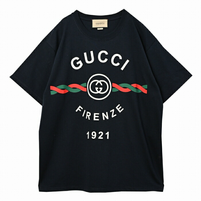 楽天市場】グッチ GUCCI メンズ Tシャツ コットンジャージー GUCCI