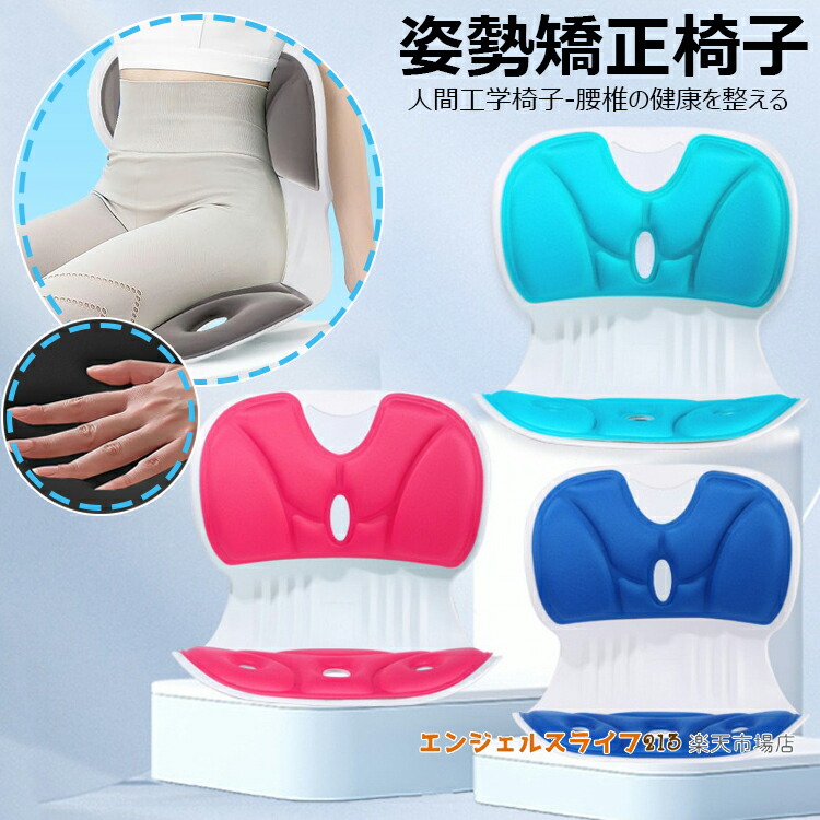 楽天市場】【6%OFFクーポン配布中】姿勢矯正 椅子 姿勢サポートチェア