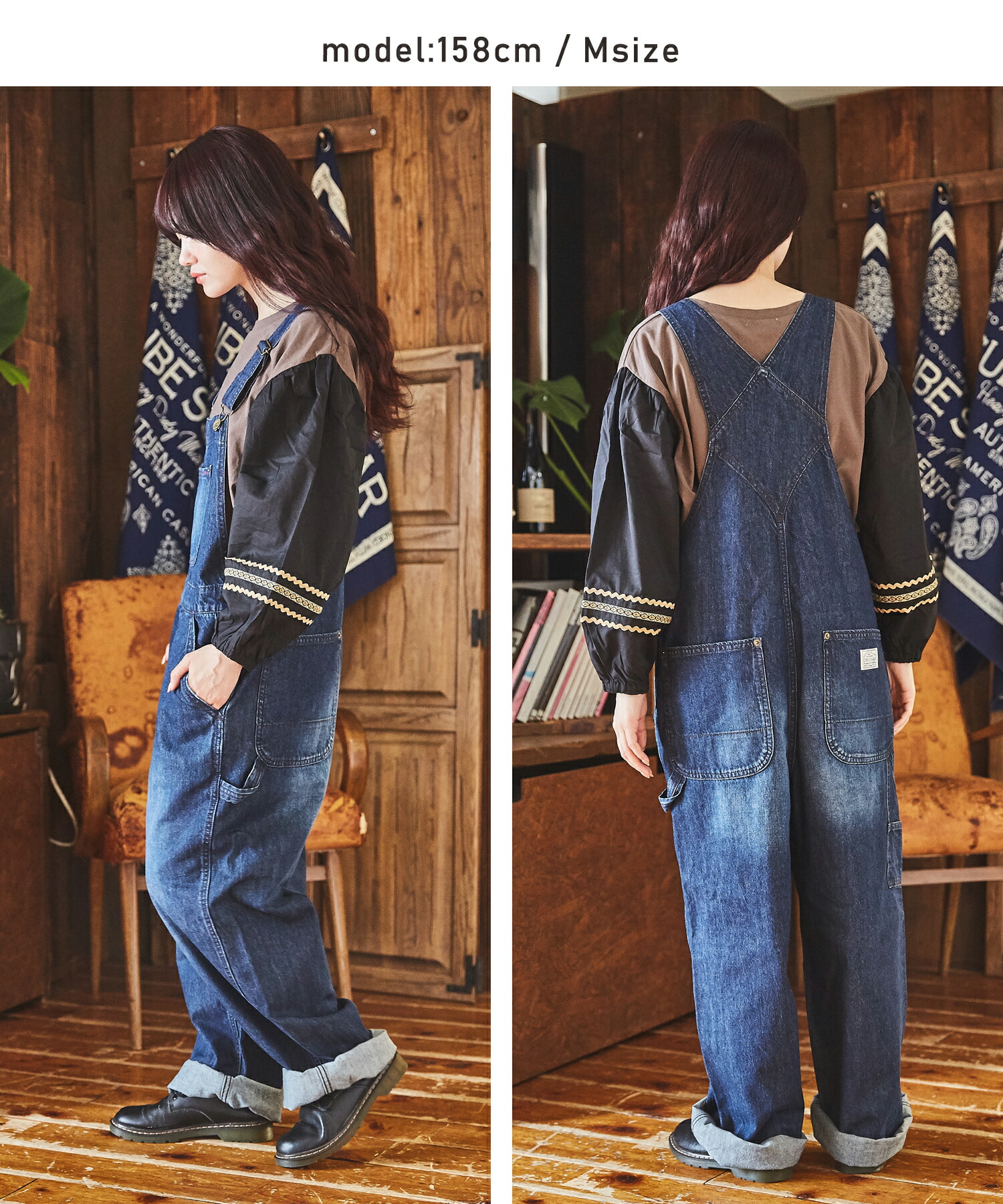 楽天市場】サロペット / 公式 CUBE SUGAR デニム オーバーオール (2色