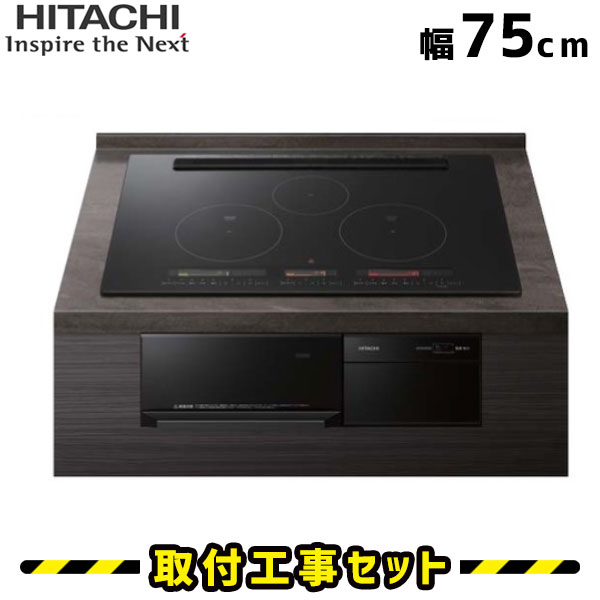楽天市場】IHクッキングヒーター【工事費込】 HT-M150KTWF(K) 日立