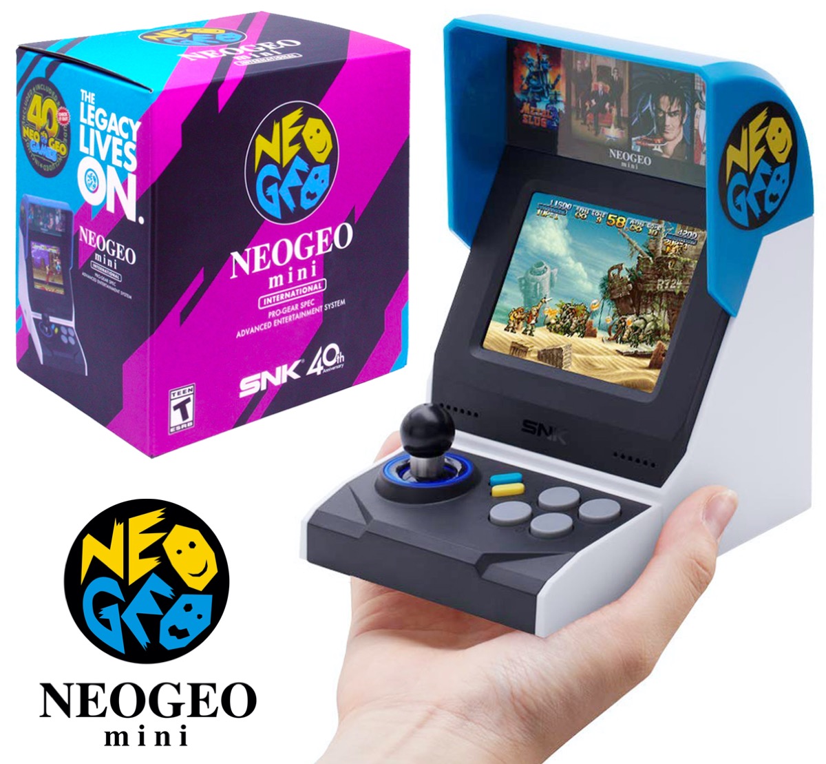 楽天市場】NEOGEO mini International ＋ コントローラー ×2個セット