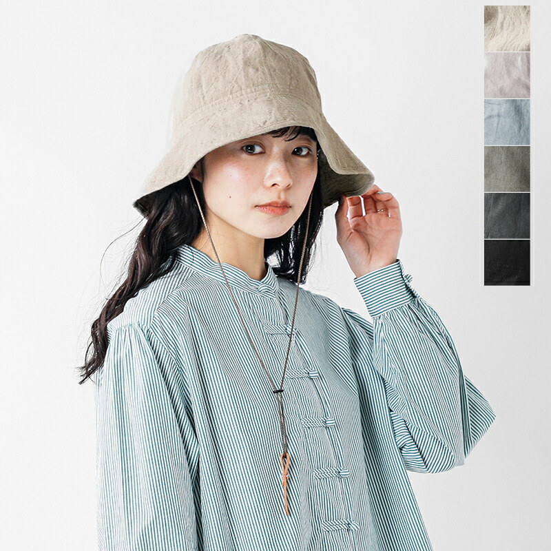 楽天市場】ナインテイラー Nine Tailor ベルギーリネン ハット 帽子