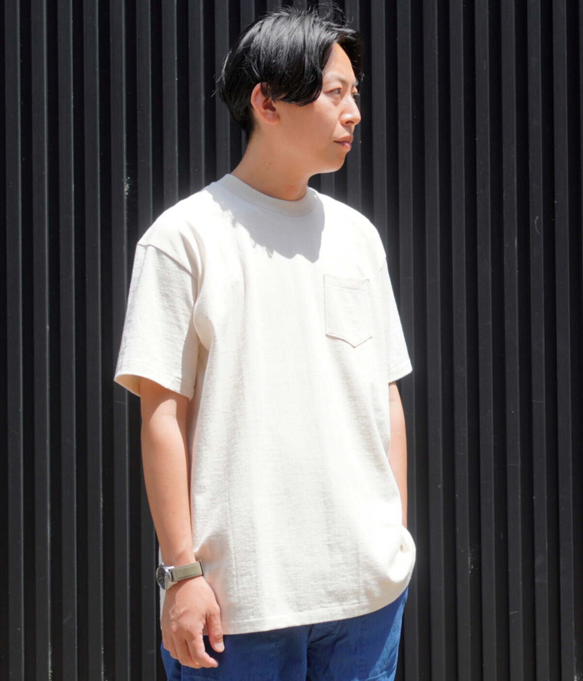 楽天市場】[送料無料]ANATOMICA : POCKET TEE S/S made of USA yarn