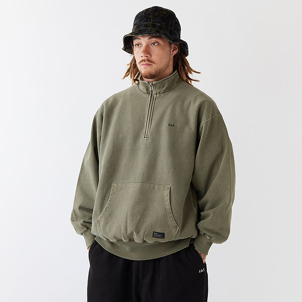 楽天市場】FAT エフエーティー U.P.HALF メンズ スウェット トレーナー