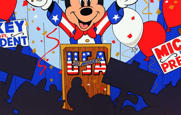 楽天市場】ディズニー/Sowa & Reiser「大統領ミッキーマウス