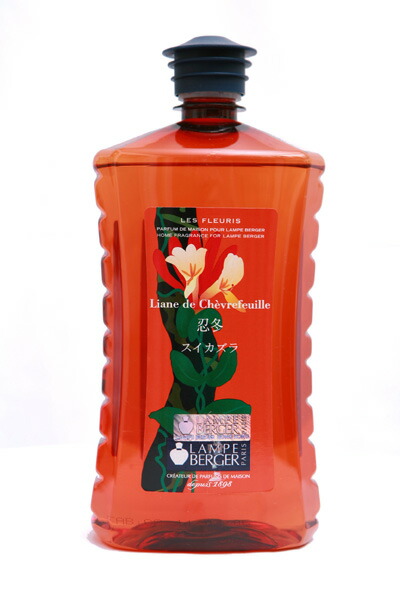 楽天市場】ランプベルジェ製アロマオイル【スイカズラ】1000ml : ベル