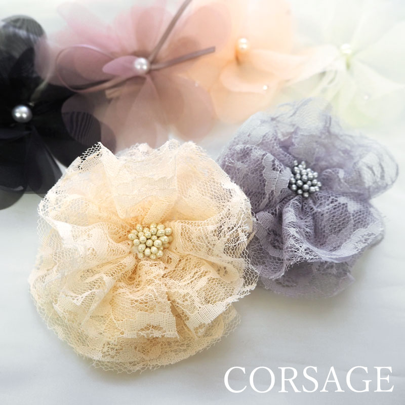 楽天市場】コサージュ ブローチ 上品 エレガント フラワー 花 入園式