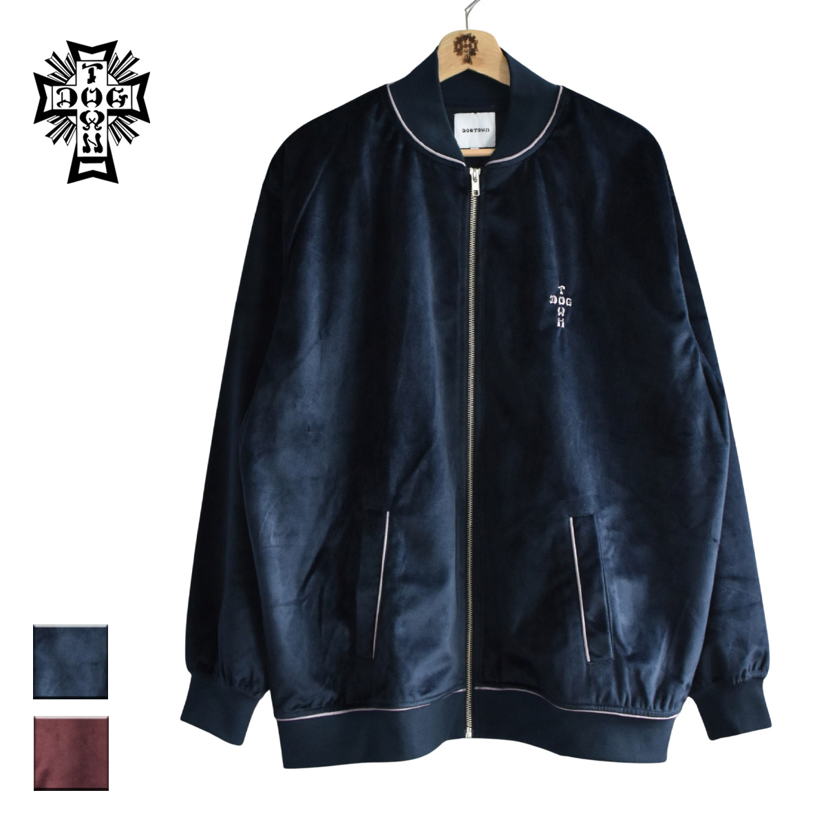 楽天市場】【送料無料】 DOGTOWN ドッグタウン DT VELOR TRACK JKT