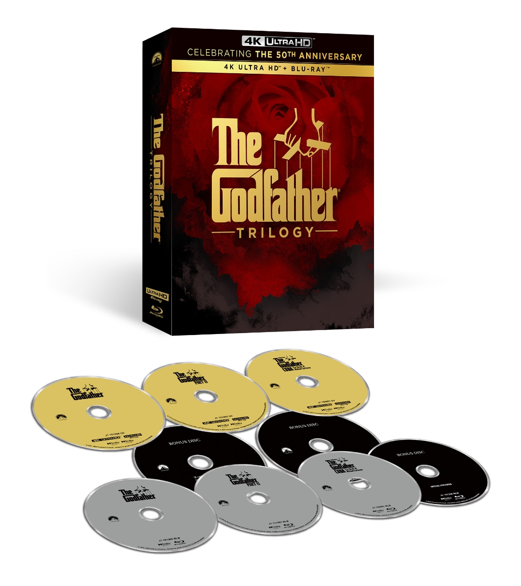 楽天ブックス: ゴッドファーザー トリロジー 50th アニバーサリー 4K