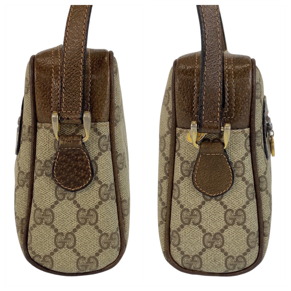 楽天市場】GUCCI グッチ シェリーライン ベージュ ブラウン ゴールド