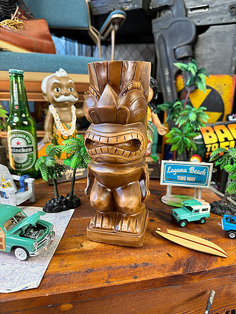 楽天市場】アンティークティキ バンクオブジェ レプリカ ハワイアン