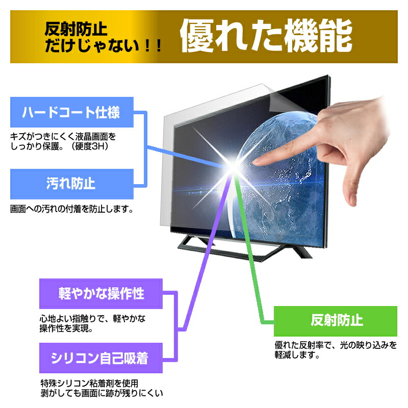 楽天市場】東芝 REGZA 55Z740X 55インチ 液晶 テレビ 保護フィルム